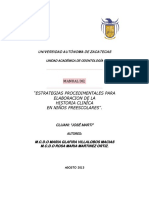 Estrategias historiales niños odontología