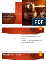 Scope of Mediation in Criminal Law-Feasibility and Challanges