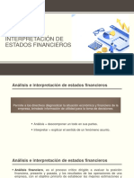 Análisis e interpretación de estados financieros