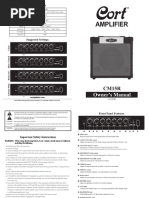 Specifications: Amp CM15R