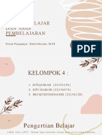 Prinsip Belajar Dan Asas Pembelajaran, Kelompok 4