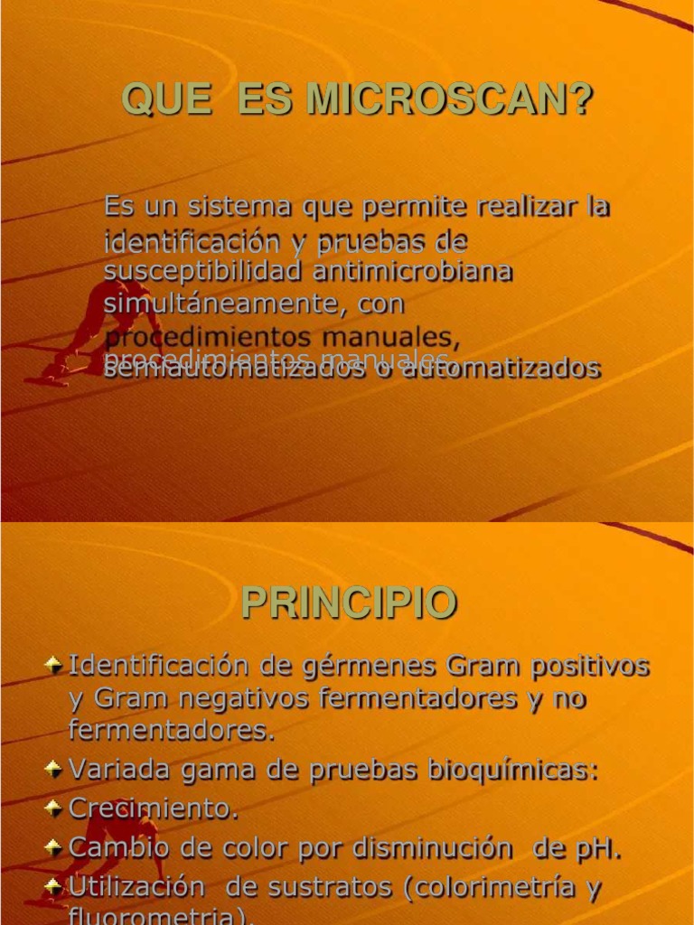 QUE ES Microscan? PDF Microscopía Medicina CLINICA