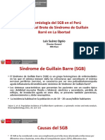 Epidemiología Del SGB en El Perú Análisis Del Brote de Síndrome de Guillain Barré en La Libertad