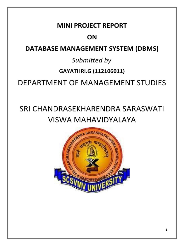 Project Report On Library Database Management System | PDF | Ajax ...