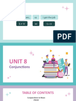 14reading - Unit 8. Conjunctions