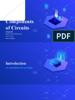 Basic Components of Circuits: Group III
