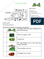 The Very Hungry Caterpillar Comprehension Fun Activities Games Warmers Cooler