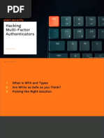 Hacking Multi-Factor Authenticators