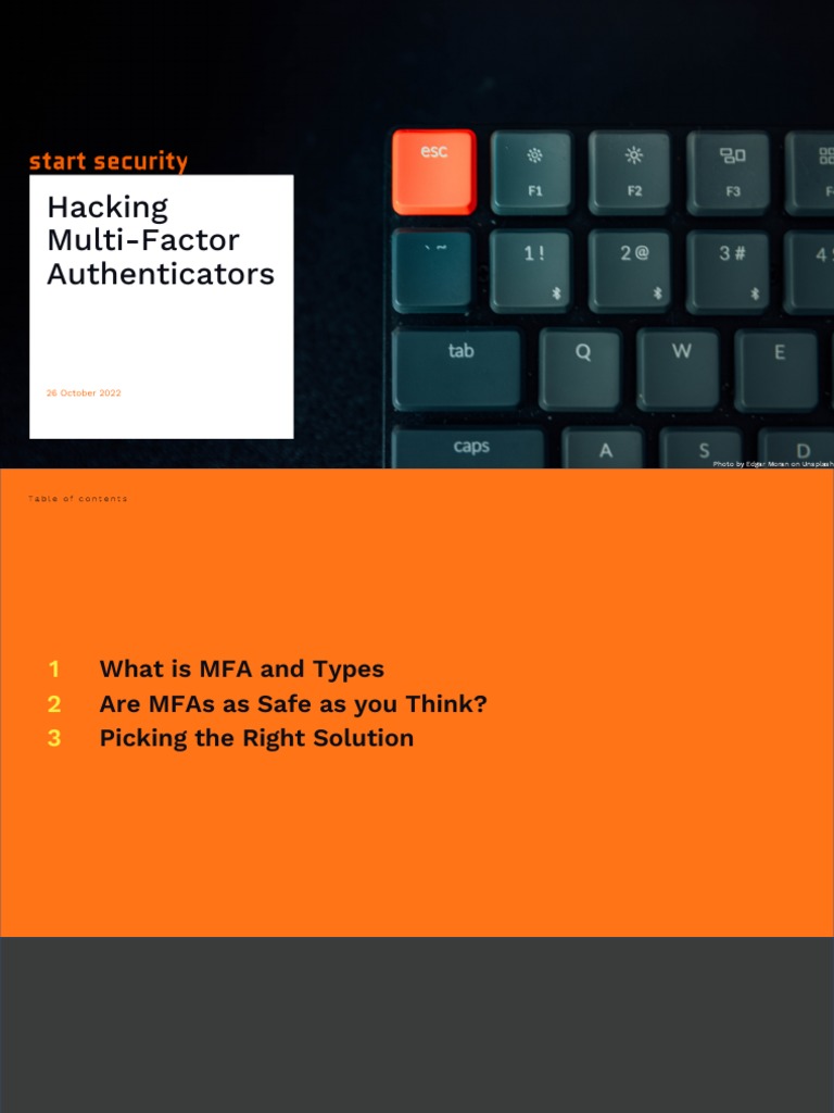 Hacking Multi-Factor Authenticators | PDF | Security | Computer Security