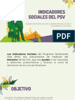 Indicadores Sociales