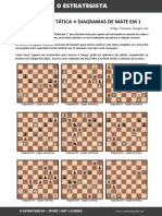 Treinamento Tática Diagramas de Mate em 1: Artigo: Professor Douglas Jen