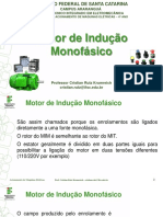 Motor de Indução Monofásico: Campus Araranguá