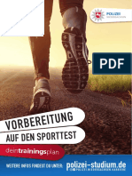 Trainingsplan 5K Bewerber