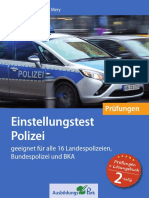 Einstellungstest Polizei