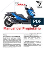 Manual de Propietario Voge SR4 Espanol - Compressed