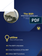 EFLO Online Learning Session - Role of The BSP