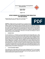 Effectiveness of Hydrofracture Prediction for HDD Design