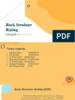Rock Structure Rating (RSR) Metode Penilaian Kualitas Massa Batuan