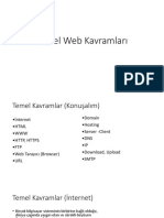 Temel Web Kavramlari