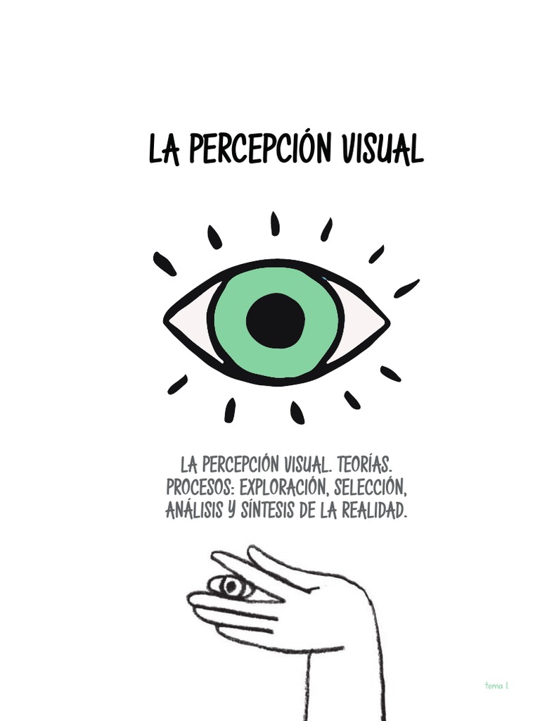 TEMA | PDF | Percepción | Percepción visual