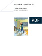 Plan de Seguridad Y Emergencias: I.E.S. Corralejo Curso Escolar 20/21