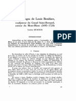 Les Voyages de Louis Boniface,: Coadjuteur Du Grand Saint-Bernard, Autour Du Mont-Blanc (1695-1724)