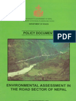 Environmental Assessment in The Road Sector of Nepal