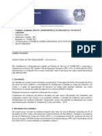 Unidade Auditada: Senac-Administração Regional No Mato Grosso