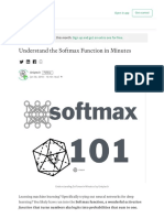 Understand The Softmax Function in Minutes: Data Science Bootcamp