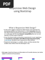 Responsive Web Design Using Bootstrap