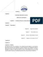 Capitulo 1: Capitulo 2: Unilúrio Business School Mestrado em Agronegócio