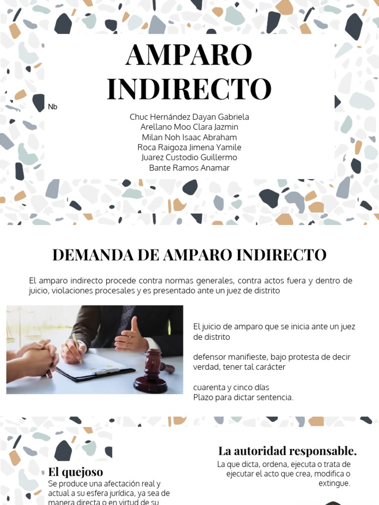 Guía del Juicio de Amparo Indirecto | PDF | Ciencias sociales