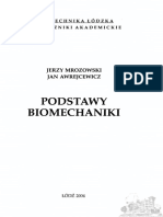 Podstawy Biomechaniki: Jerzy Mrozowski Jan Awrejcewicz