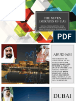 The Seven Emirates of Uae