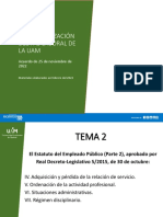 C-D Tema 2. - TREBEP Parte 2