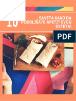 10 Saveta Da Poboljšate Apetit Vašeg Deteta