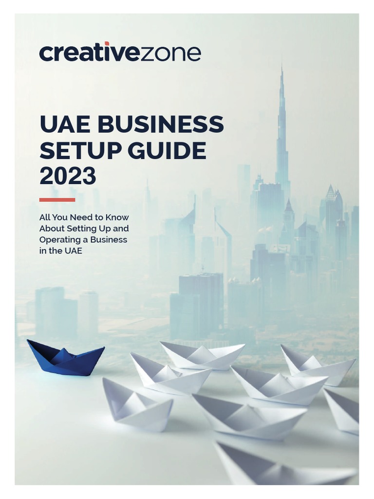 UAEBusiness Setup Guide 2023 | PDF | Partnership | Joint Venture