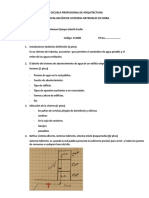 Examen de Isistemas Arteriales en Obra