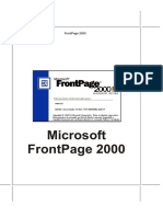 Microsoft Frontpage 2000