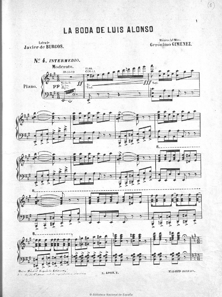 La Boda de Luis Alonso PDF