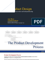 Product Design: For MBA Innovation and Entrepreneurship