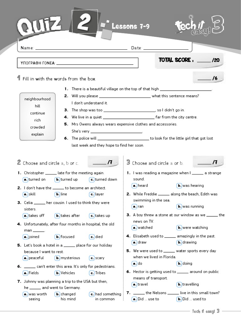 Tech it easy 3 interactive quiz 2 pdf