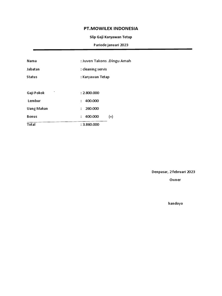 Pt mowilex indonesia juven takons dingu amah pdf