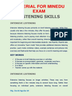 LISTENING SKILLS