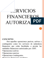Servicios Financieros Autorizados