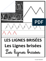 Lignes Brisées Graphisme - Affichages Pour La Classe - Maternelle - PS - MS - GS