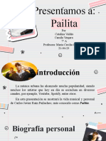 Presentamos A: Pailita: Por Catalina Valdés Camila Vergara 7° A Profesora: María Cecilia González 21-04-23