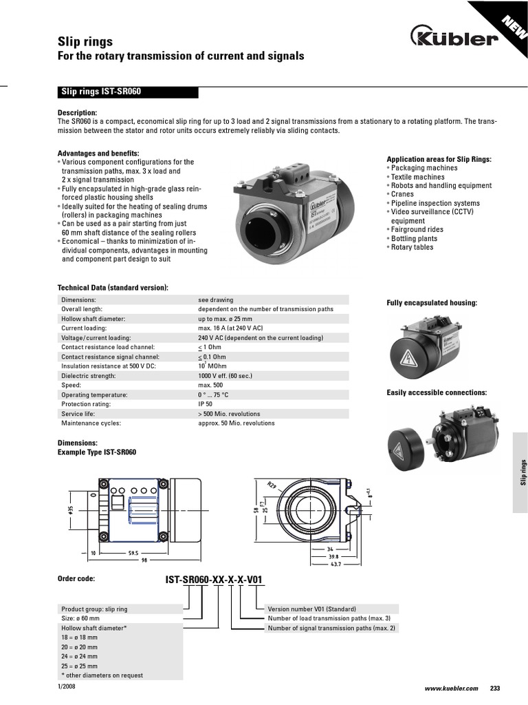 Slip Rings IST | PDF