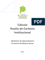 Informe Huella de Carbono Institucional
