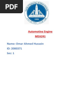 Automotive Engine Cooling Report